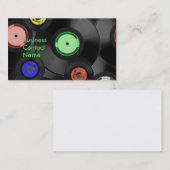 記録的なアルバム 名刺 (正面/裏面)