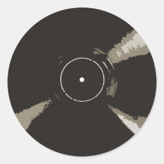 記録的なステッカー ラウンドシール
