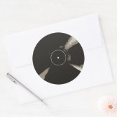 記録的なステッカー ラウンドシール (封筒)