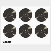 記録的なステッカー ラウンドシール (シート)