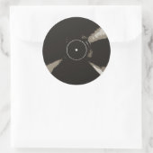 記録的なステッカー ラウンドシール (バッグ)