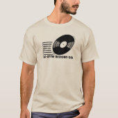 記録的な行きます少しは行きます! Tシャツ (正面)