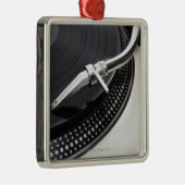 記録的な針のスタイラス メタルオーナメント (右)