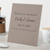 記録破りの赤ちゃんシャワーカウンターの看板 台座サイン (インサイチュ)