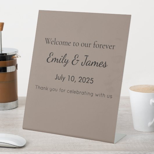 記録破りの赤ちゃんシャワーカウンターの看板 台座サイン (インサイチュ)