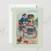 「記録破り」ヴィンテージベアポストカード ポストカード (正面/裏面)