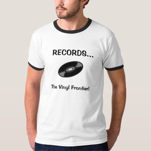 記録… ビニールのフロンティア! Tシャツ (正面)
