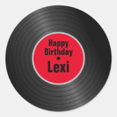 記録 ラウンドシール (正面)