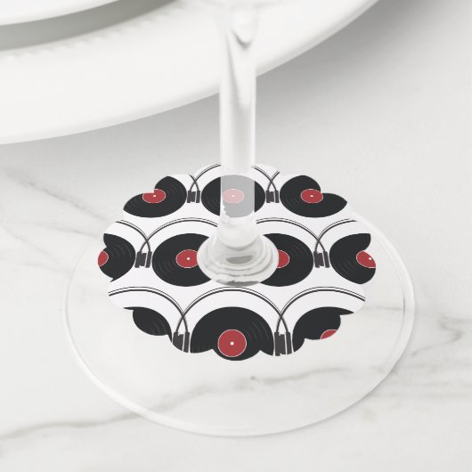 記録 ワイングラスタグ (クローズアップ)