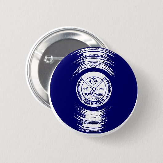 記録 缶バッジ (正面&裏面)