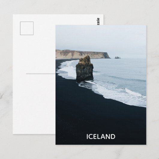 訪問のアイスランド旅行冒険の観光事業 ポストカード (正面/裏面)