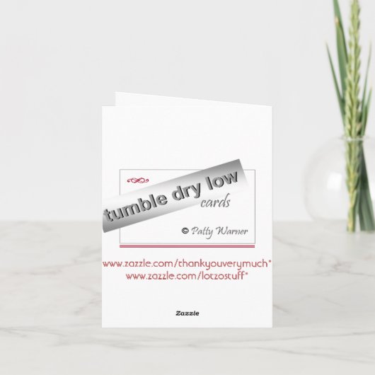 訪問のメッセージカードをありがとう サンキューカード (裏面)