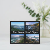 訪問の大砲のビーチ、オレゴン ポストカード (スタンド正面)