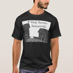 訪問の景色のInnsmouthのワイシャツ Tシャツ