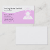訪問ナースサービス 名刺 (正面/裏面)