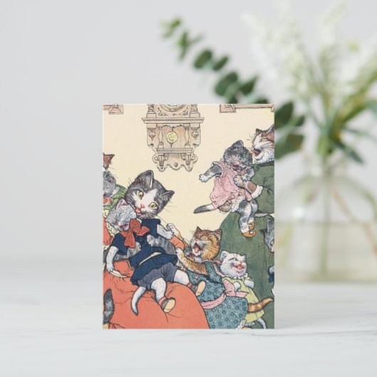 訪問中の叔母 ポストカード (スタンド正面)