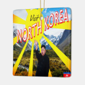 訪問北朝鮮 セラミックオーナメント (左)