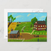 訪問日 ポストカード (正面/裏面)