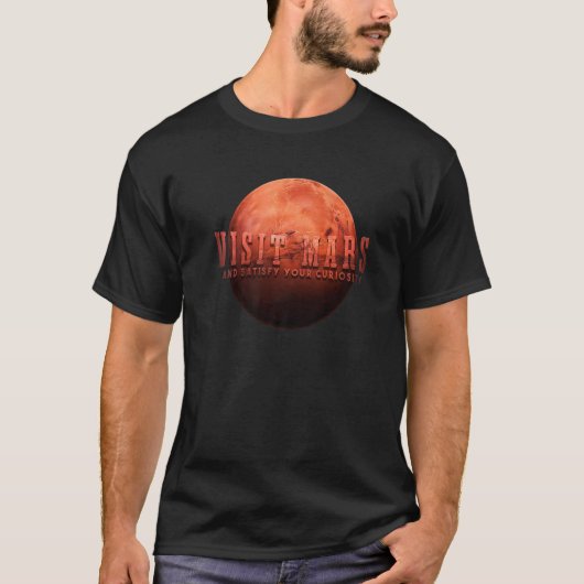 訪問火星プレミアム Tシャツ (正面)