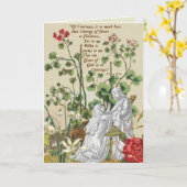 訪問空白のなカードヒレアBellocの礼儀 カード (黄色い花)