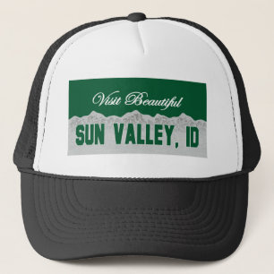 訪問美しいSun Valley、アイダホ キャップ
