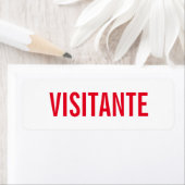 訪問者 ラベル (インサイチュ)