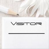 訪問者 ラベル (インサイチュ)