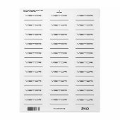 訪問者 ラベル (フルシート)