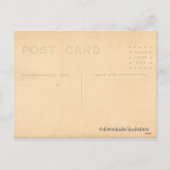 訪問者-休日の郵便はがき シーズンポストカード (裏面)