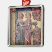 訪問1340-51年 メタルオーナメント (左)