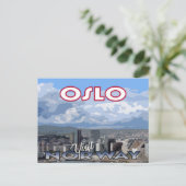 訪問…オスロ，ノルウェー – はがき (スタンド正面)