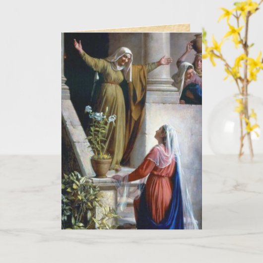 訪問 カード (黄色い花)