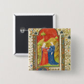 訪問 缶バッジ (正面&裏面)