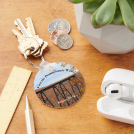 訪問PAウィルズ絵のような土産キンズア橋 キーホルダー