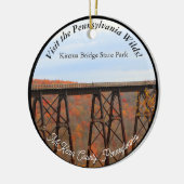 訪問PAウィルズ絵のような土産キンズア橋 セラミックオーナメント (左)