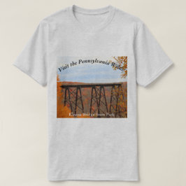 訪問PAウィルズ絵のような土産キンズア橋 Tシャツ