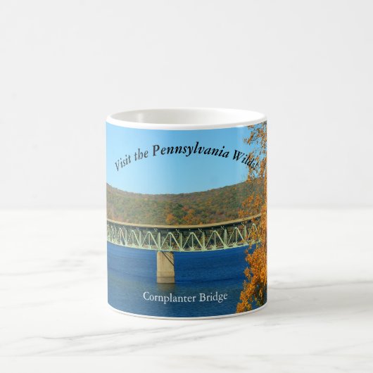 訪問PAウィルズ絵のような土産ケイシー橋 コーヒーマグカップ (中央)