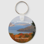 訪問PAウィルズ風光明媚なお土産Kinzua貯水池 キーホルダー (正面)
