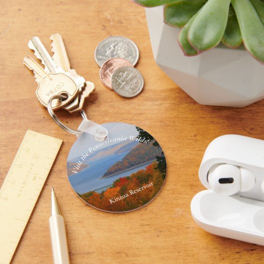 訪問PAウィルズ風光明媚なお土産Kinzua貯水池 キーホルダー (デスク)