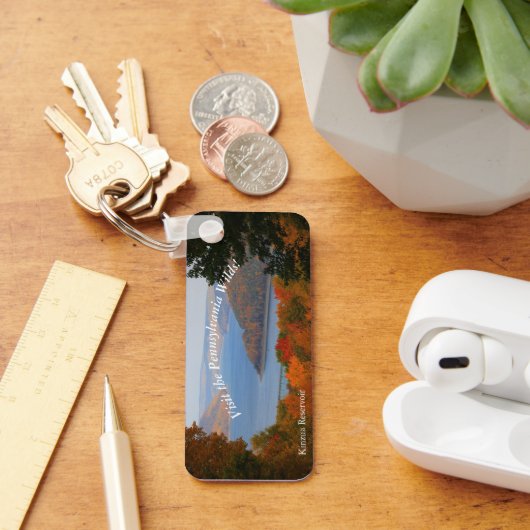 訪問PAウィルズ風光明媚なお土産Kinzua貯水池 キーホルダー (デスク)