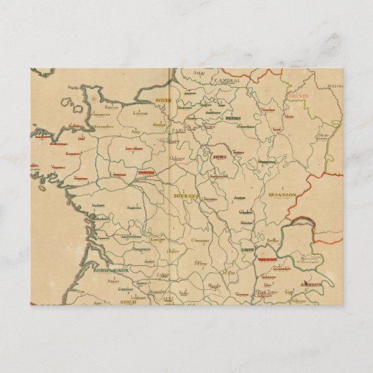 設フランスの備 ポストカード (正面)