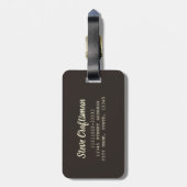 設備管理者又は清掃員及び管理員の贈与 ラゲッジタグ (裏面縦)