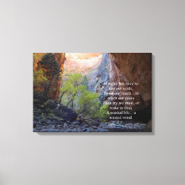 設定ゴール 感動的 キャンバスプリント