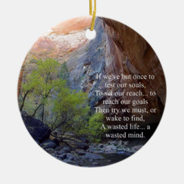 設定ゴール 感動的 セラミックオーナメント