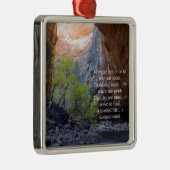 設定ゴール 感動的 メタルオーナメント (右)