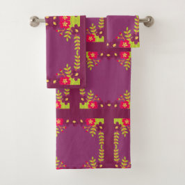 設定asciugamani bagnoバスルームのタオル設定 バスタオルセット