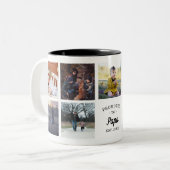 設立されたパパに昇進 ツートーンマグカップ (正面左)