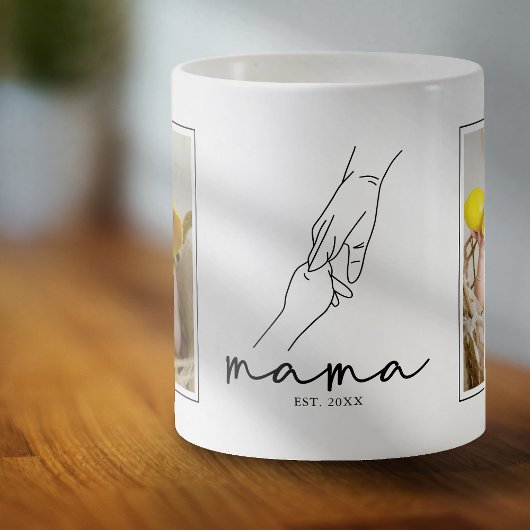 設立されたMama 2写真 コーヒーマグカップ