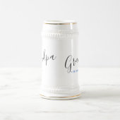 設立年パーソナライズされた ビールジョッキ (中央)