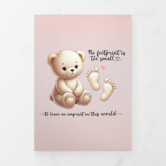 設置面積が小さすぎるカード 三つ折りクリスマスカード